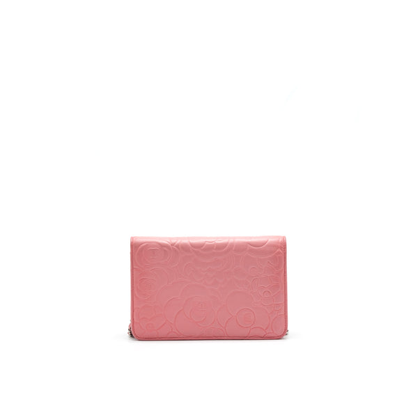 Chanel Camelia Wallet on chain Pink SHW