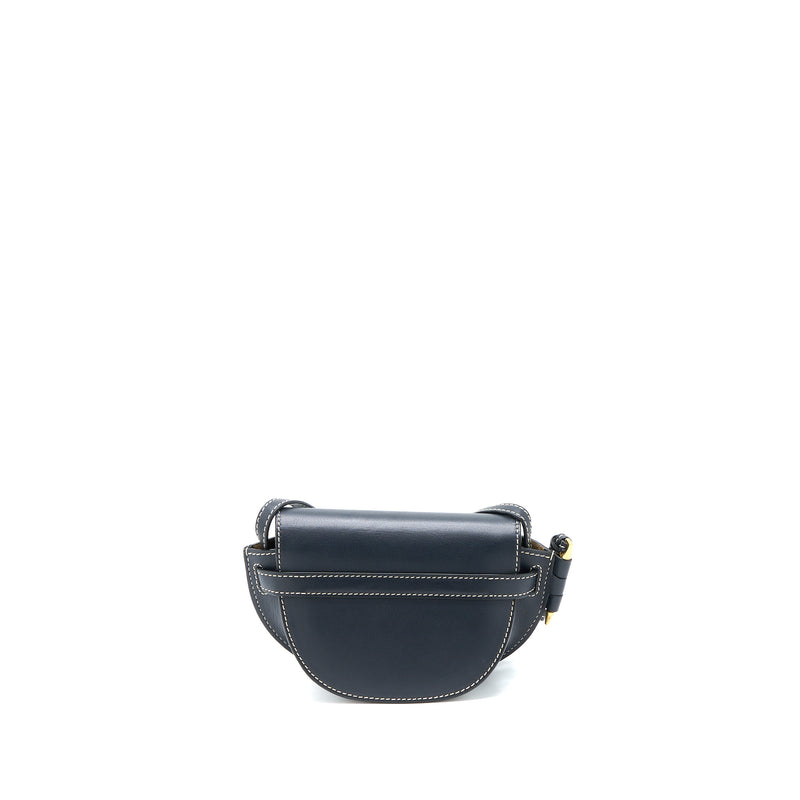 Loewe Mini Gate Calfskin Navy GHW