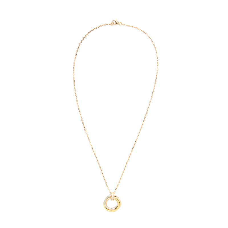 Cartier Trinity Necklace White Gold/Yellow Gold/Rose Gold/Diamonds