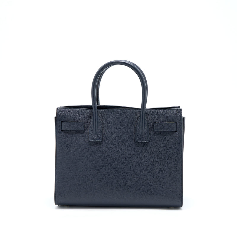 Saint Laurent/YSL Baby Sac De Jour  Calfskin Navy SHW