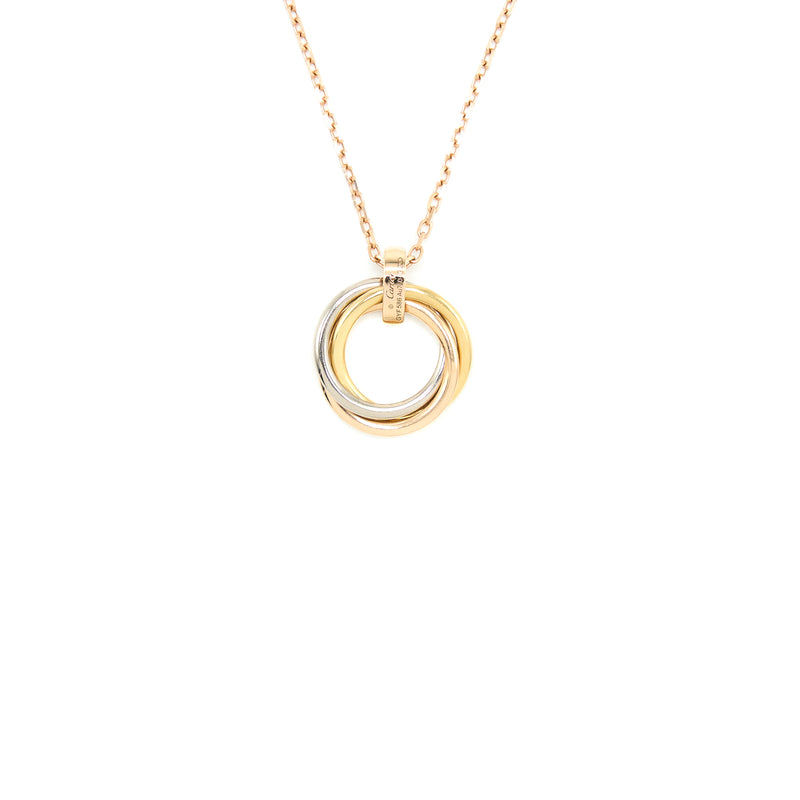 Cartier Trinity Necklace White Gold/Yellow Gold/Rose Gold/Diamonds