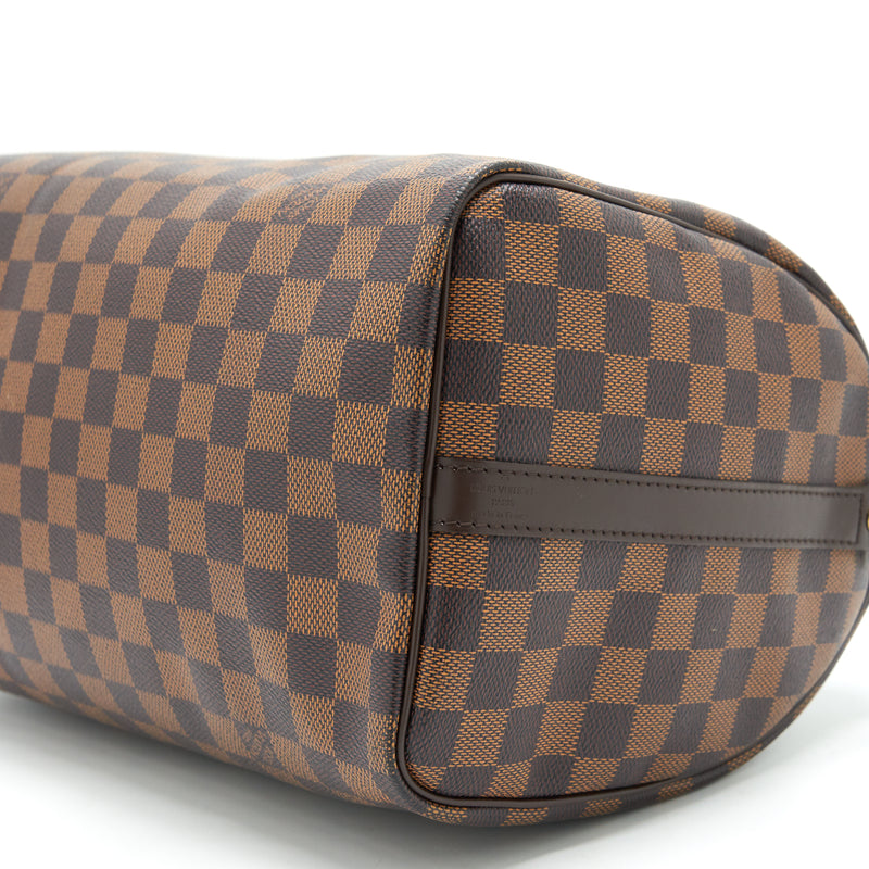 Authentic Louis Vuitton Damier Ebene Speedy 30 Bag