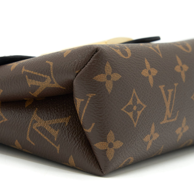 Louis Vuitton Brown Monogram Canvas LOCKY Bb Shoulder Bag