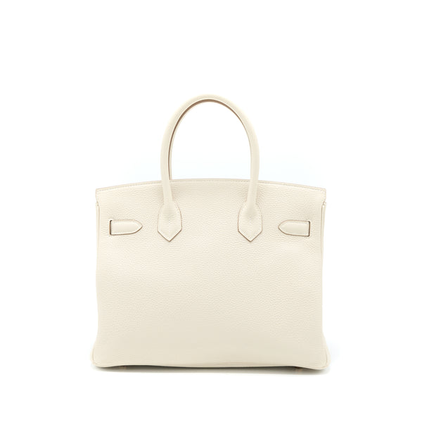 Hermes Birkin 30 Togo Craie RGHW Stamp Y