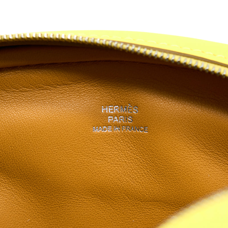Hermes In The Loop Belt Bag Swift Lime/Sesame SHW Stamp U