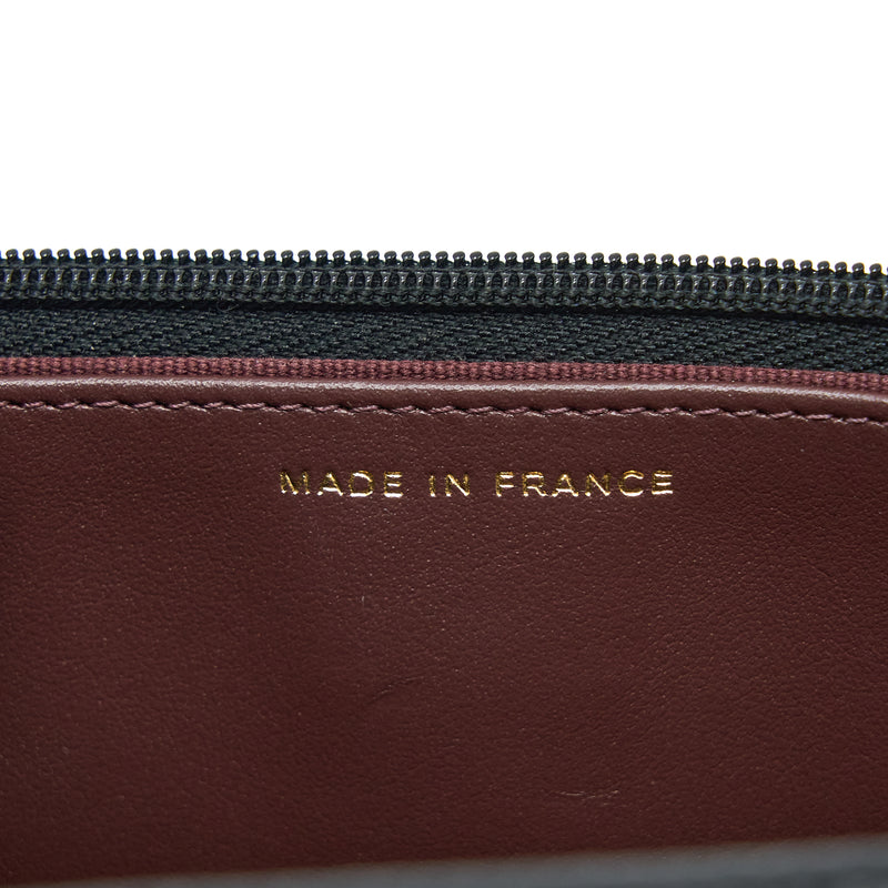 Chanel Classic Wallet on Chain Caviar Black GHW (Microchip)