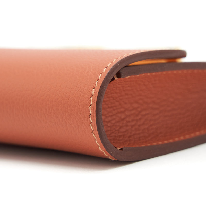 Hermes Constance Slim Evercolor Blush / Blue Frida GHW Stamp Y