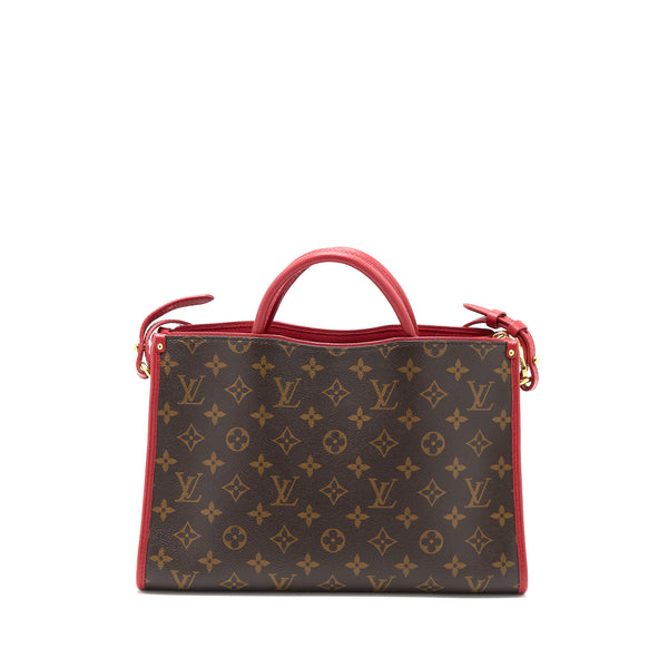 Louis Vuitton Popincourt PM Bag Monogram Canvas/Cerise GHW