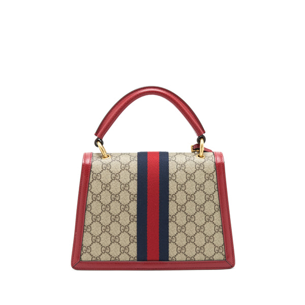 Gucci Queen Margaret Top Handle Bag Red