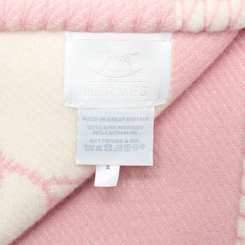 Hermes Avalon Baby Blanket Pink/Multicolour