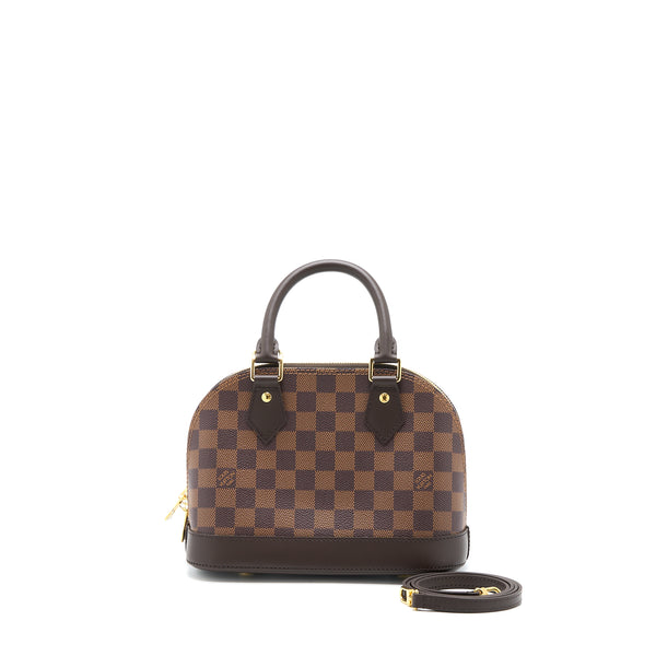 Louis Vuitton Alma BB Damier Ebene GHW (New Version)