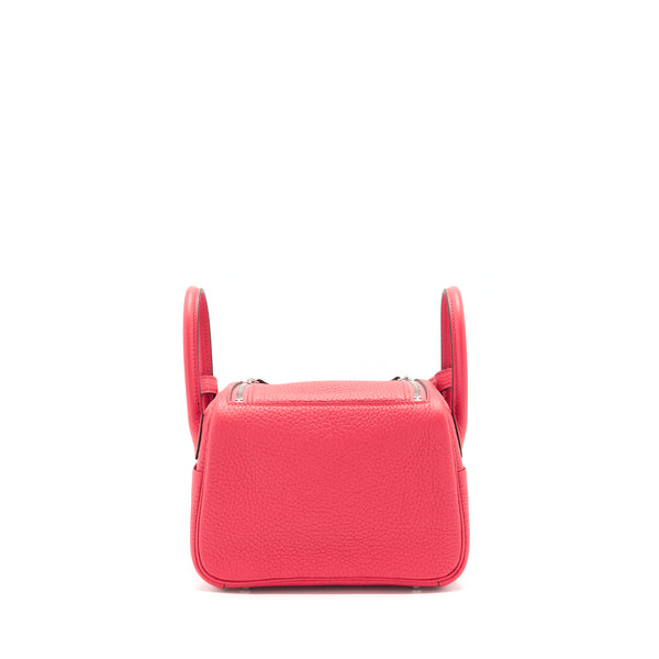 Hermes Mini Lindy Rose Extreme SHW Stamp Y