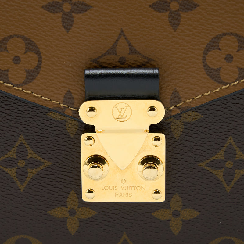 Louis Vuitton Pochette Métis Monogram Reverse Canvas GHW