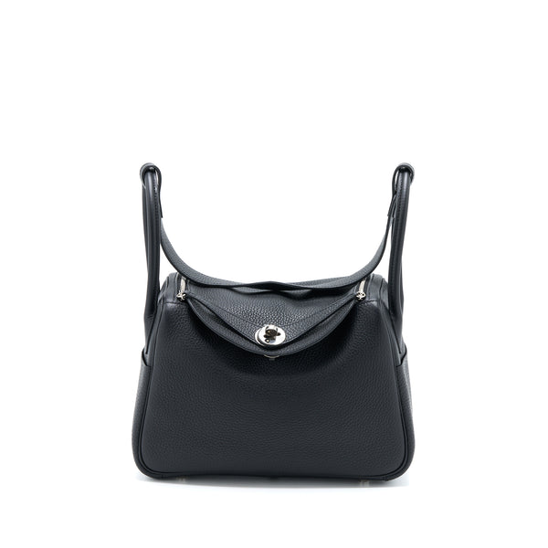 Hermes Lindy 26 Clemence Black SHW Stamp Y