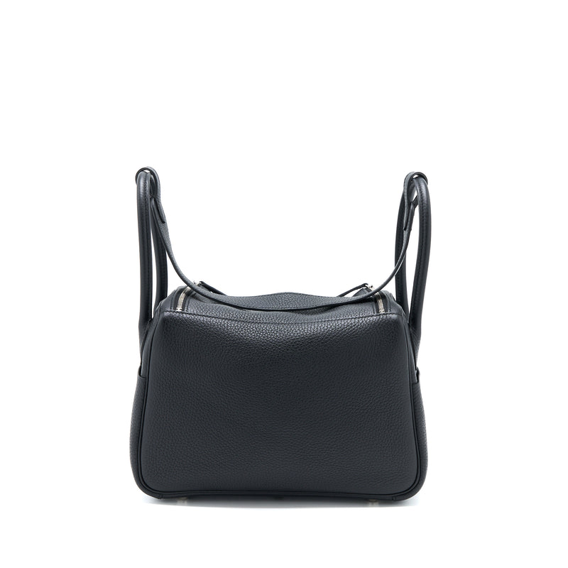 Hermes Lindy 26 Clemence Black SHW Stamp Y