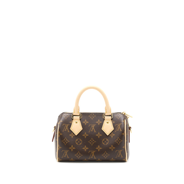 Louis Vuitton Speedy Bandouliere 20 Monogram Canvas Black/Multicolour Strap GHW (New Version)