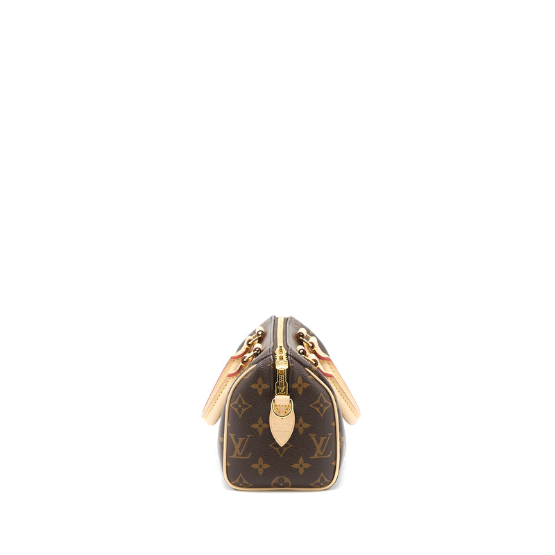 Louis Vuitton Monogram Empreinte Speedy Bandouliere 20 Hand Bag