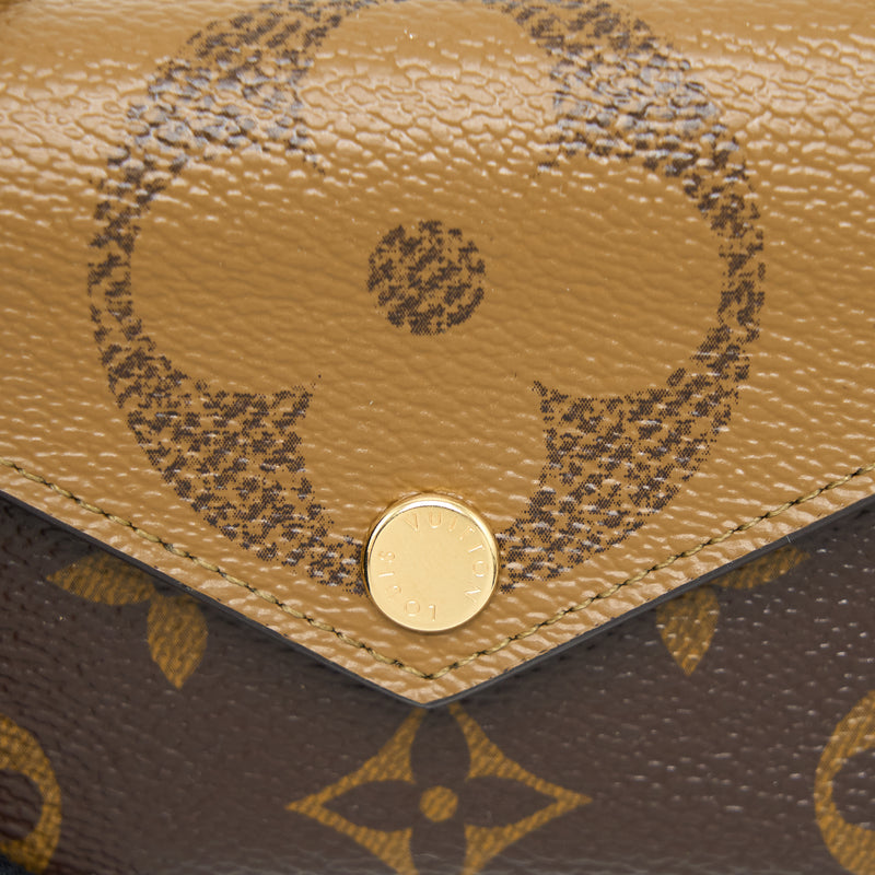 Louis Vuitton Zoe Wallet Monogram/Monogram Reverse Canvas GHW (New Version)