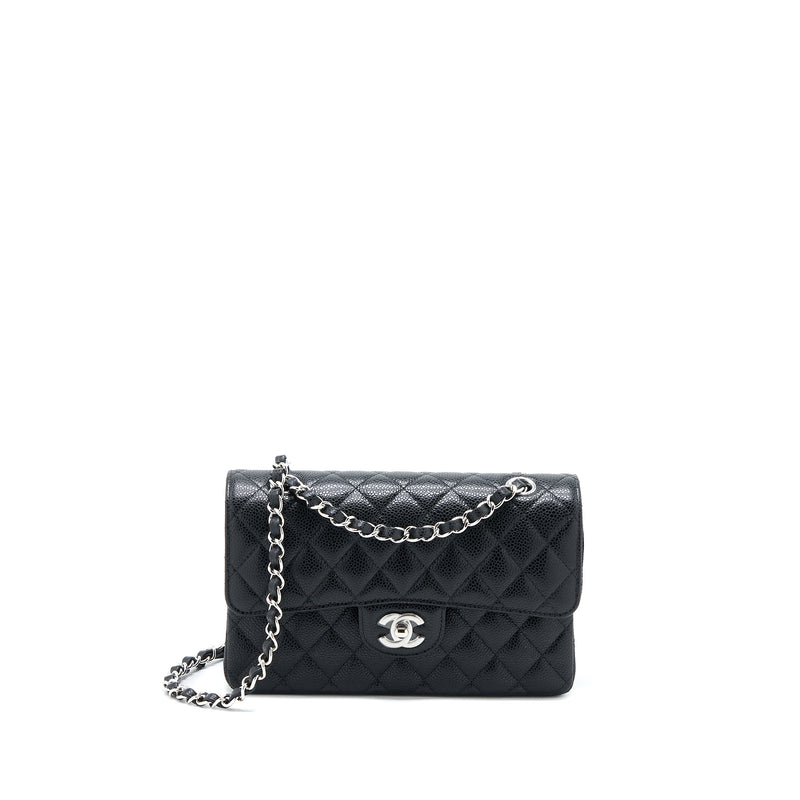 Sold at Auction: CHANEL 05 Patent Chain Through Flap Bag Quilted - Black /  Silver-tone Crossbody