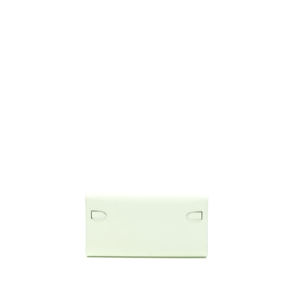 Hermes Kelly To Go Epsom Vert Fizz SHW Stamp U