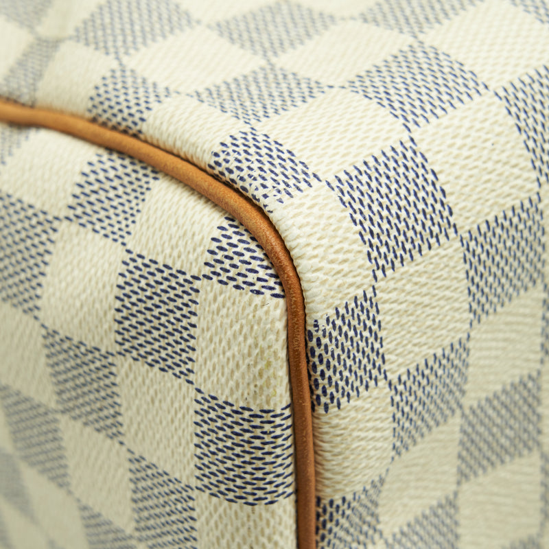 Louis Vuitton Speedy 30 Damier Azur Canvas GHW