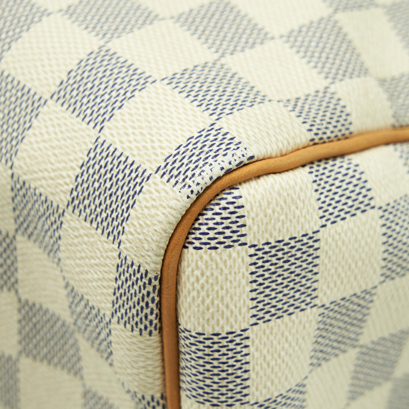 Louis Vuitton Speedy 30 Damier Azur Canvas GHW