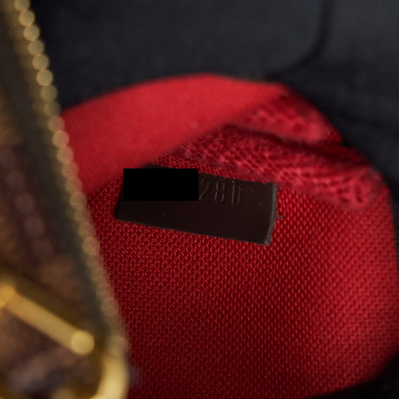 Louis Vuitton Mini Pochette Accessories Damier Ebene Canvas GHW