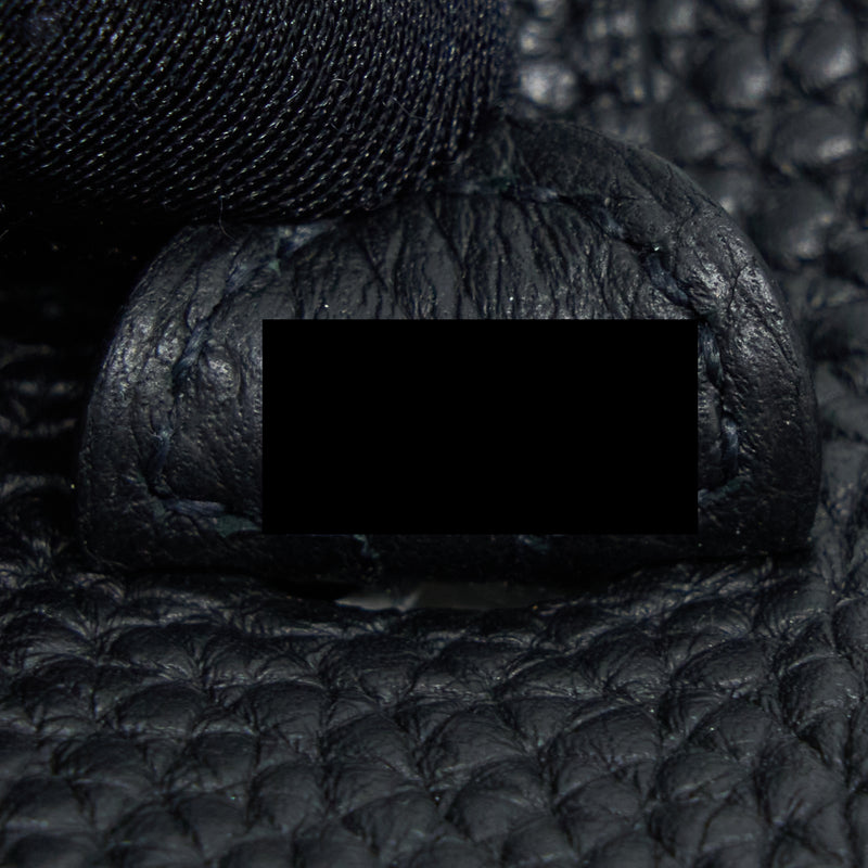 Hermes Mini Evelyne Clemence Black GHW Stamp D
