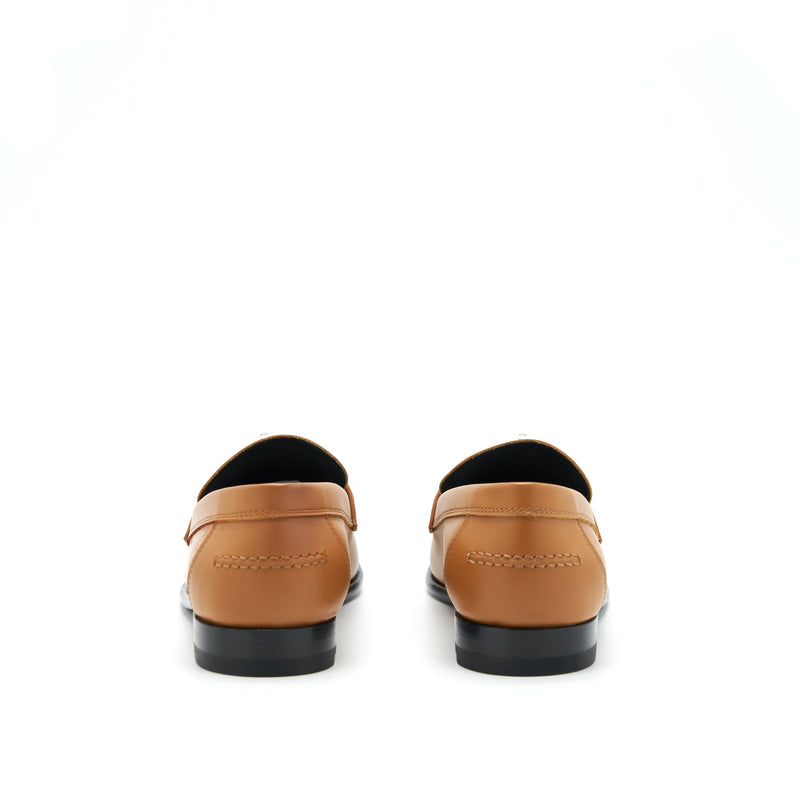 Hermes Size 38 Destin Loafer Natural Colour SHW