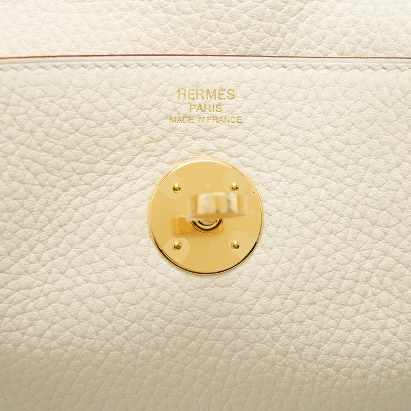 Hermes Lindy 26 Clemence Nata GHW Stamp U