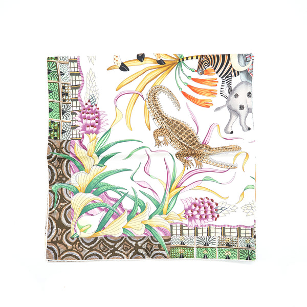 Hermes Silk Scarf 90×90cm
