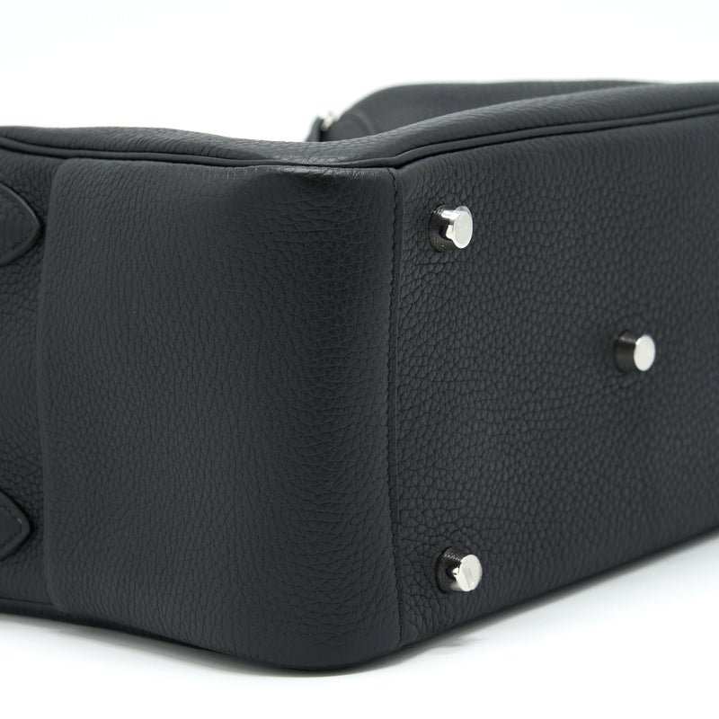 Hermes Lindy 26 Clemence Black SHW Stamp Z