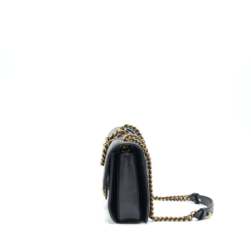 Chanel Perfect Edge Flap Bag With Calfskin Ruthenium GHW