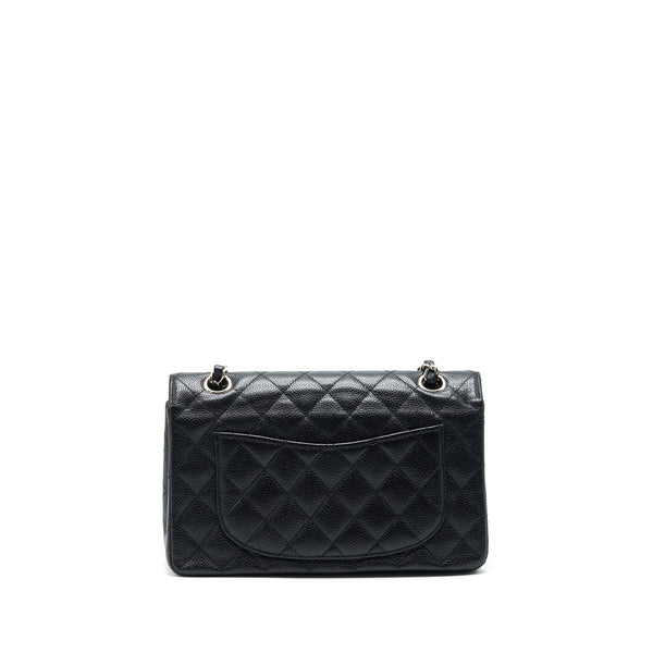 Chanel Small Classic Double Flap Bag Black Caviar SHW