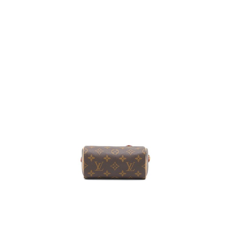 Louis Vuitton Nano Speedy Monogram Canvas GHW (New Version)