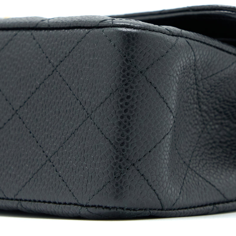Chanel Medium Classic Double Flap Bag Caviar Black GHW