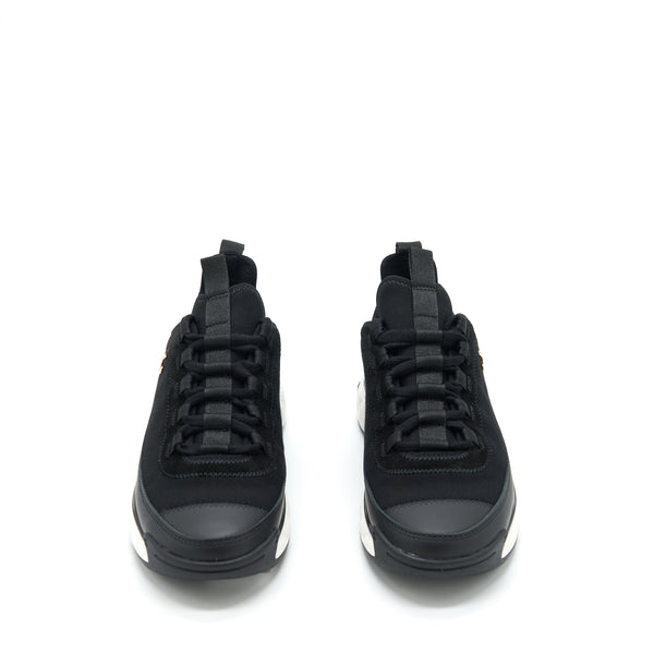 Chanel Size 36.5 Sport Trail Sneakers Black/White