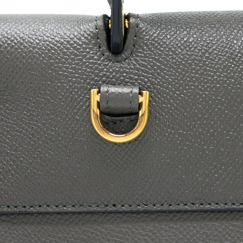 Celine Mini Belt Bag Grained Calfskin Black GHW