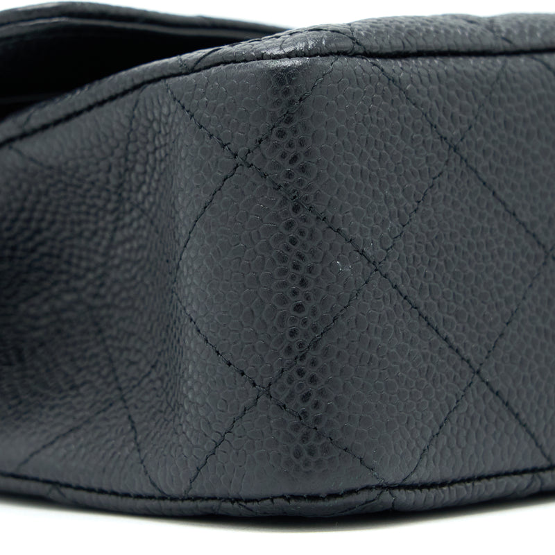 Chanel Medium Classic Double Flap Bag Caviar Black GHW
