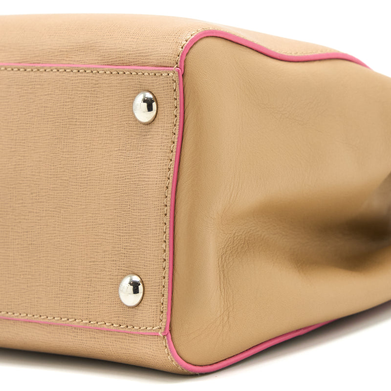 Fendi 2Jours Tote Bag Beige SHW