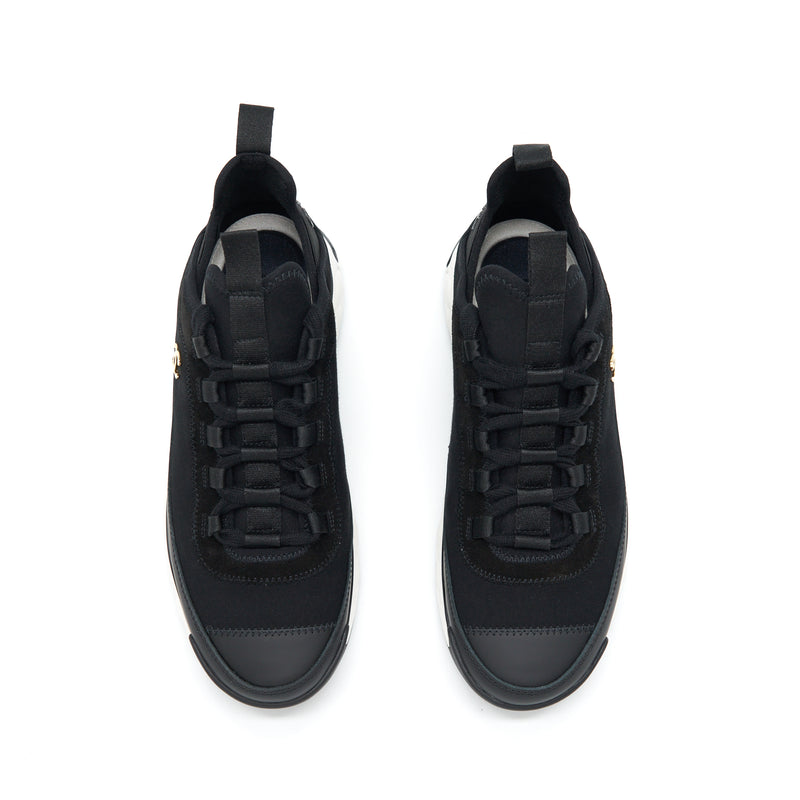 Chanel Size 36.5 Sport Trail Sneakers Black/White