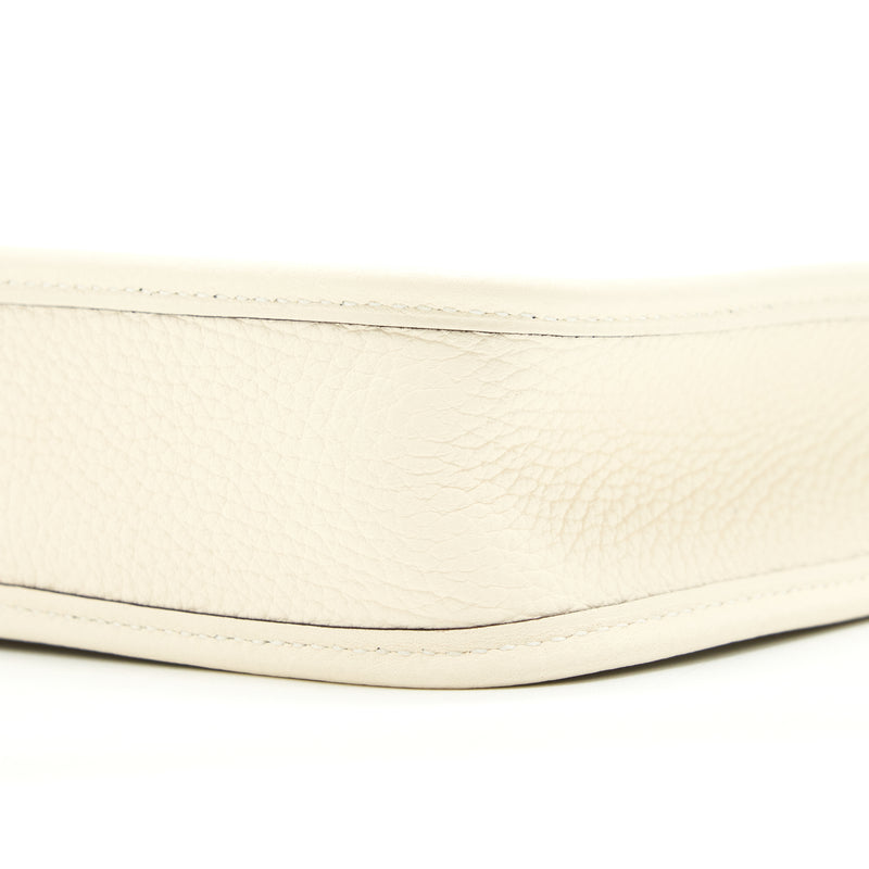 Hermes Mini Evelyne Clemence Nata With Multicolour Strap SHW Stamp U