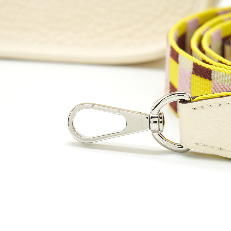Hermes Mini Evelyne Clemence Nata With Multicolour Strap SHW Stamp U