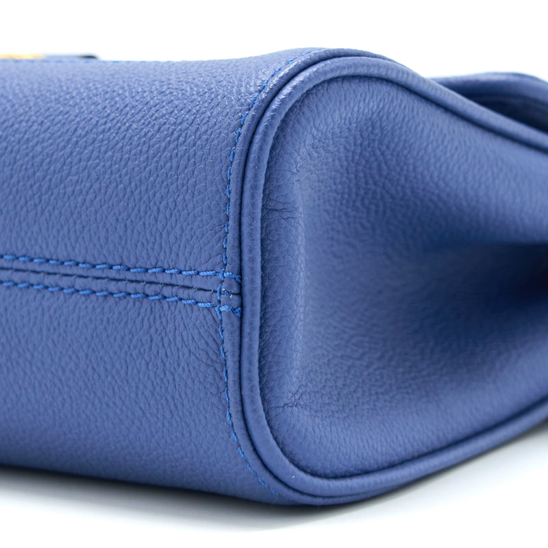 Louis Vuitton Saint Germaine Crossbody Bag Monogram Empreinte Blue GHW