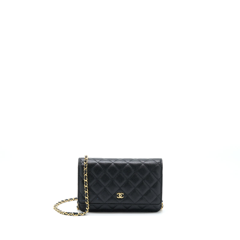 Chanel Classic Wallet On Chain Caviar Black GHW
