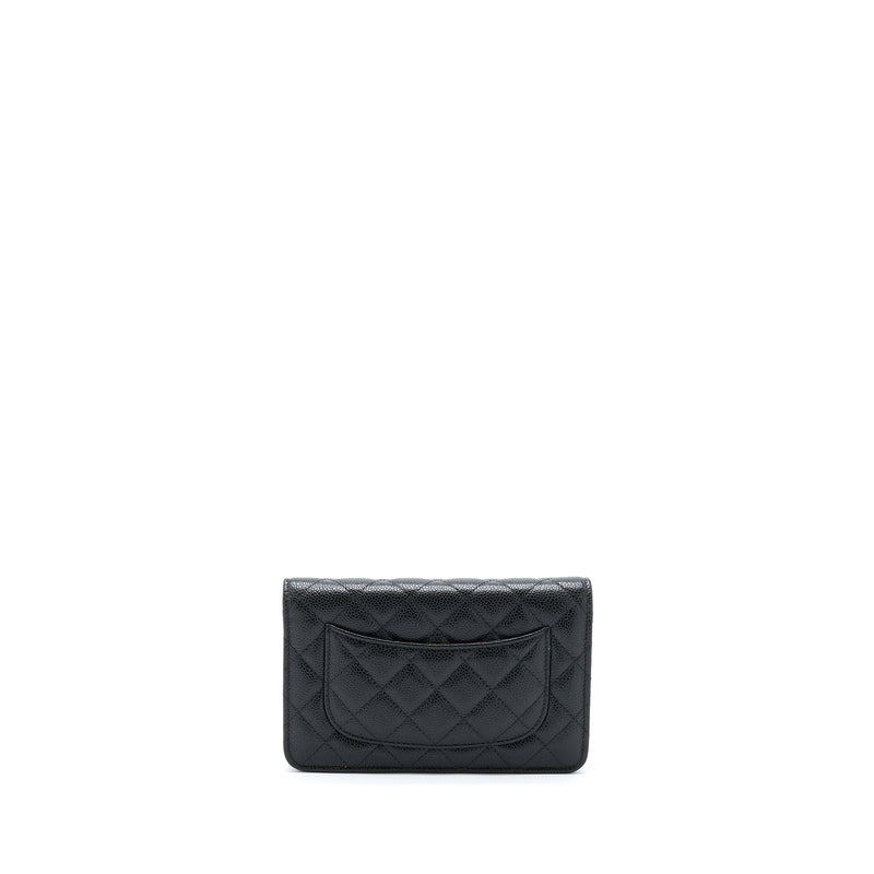 Chanel Classic Wallet On Chain Caviar Black GHW