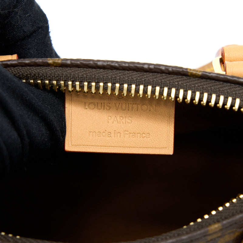 Louis Vuitton Nano Speedy Monogram Canvas GHW (New Version)