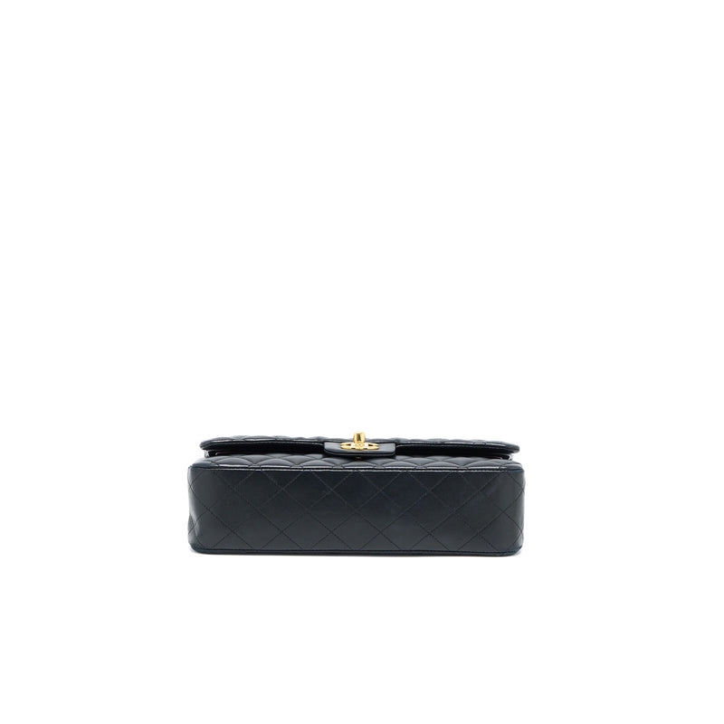 Chanel Medium Classic Double Flap Bag Lambskin Black GHW