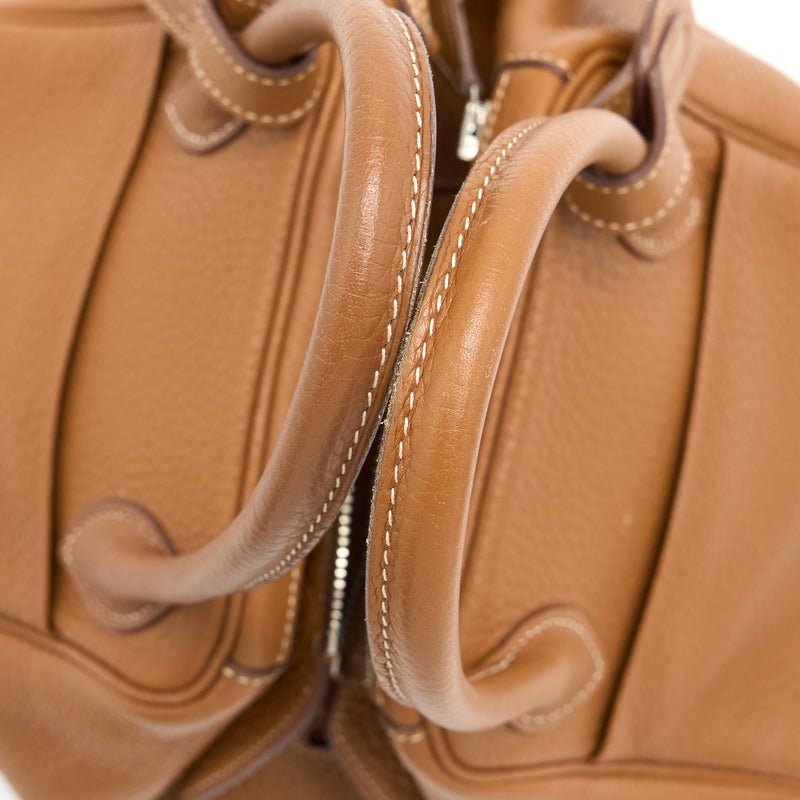 Hermes Lindy 30 Gold Clemence SHW Stamp T