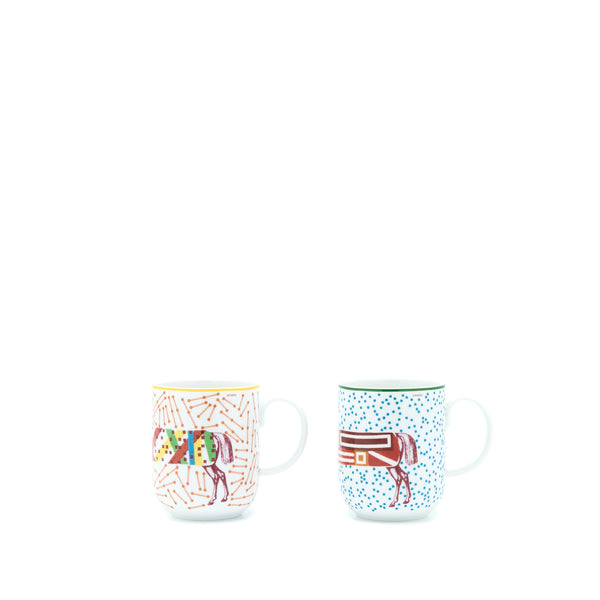 Hermes Hippomobile Mugs (Sell in A Set)